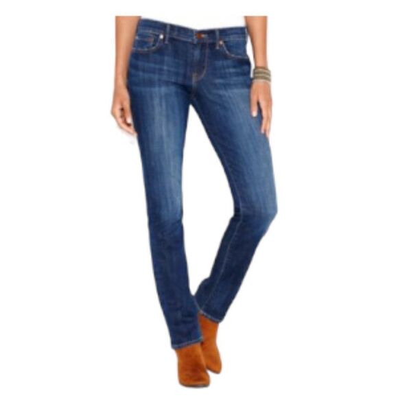 Lucky Brand Sweet N Straight Straight-Leg Tanzanite 8/29x30 NWT - Picture 1 of 1